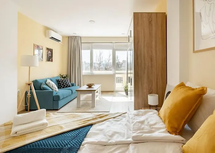 Located 1bdr Peaceful Fast Wi-fi Sofia